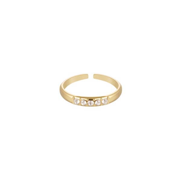 Γυναικείο Δακτυλίδι από Ατσάλι 18252635 Χρυσό