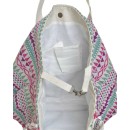 Ble Ψάθινη Τσάντα Θαλάσσης 5-42-927-0012 Multicolor