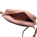 Beverly Hills Polo Γυναικεία Τσάντα Ώμου-Χιαστί BH-3344 Φυσικό Ροζ