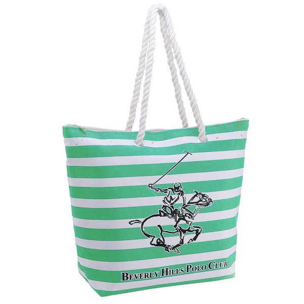 Beverly Hills Polo Τσάντα Θαλάσσης BH-3351 Πράσινο