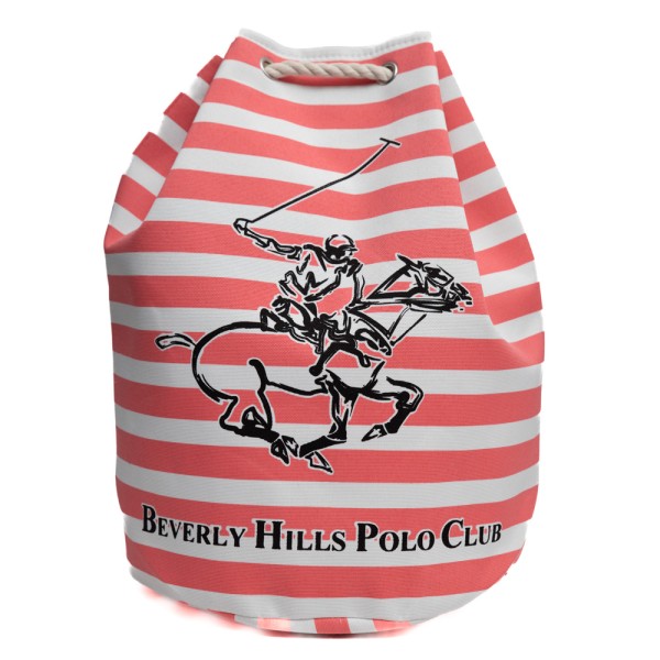 Beverly Hills Polo Σακίδιο Πλάτης Θαλάσσης BH-3352 Ροζ