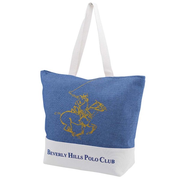 Beverly Hills Polo Τσάντα Θαλάσσης BH-3361 Μπλε
