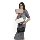 Beverly Hills Polo Γυναικεία Τσάντα Ώμου-Χιαστί BH-3672 Φυσικό Ροζ