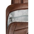 Beverly Hills Polo Πολυμορφική Τσάντα Πλάτης-Χιαστί BH-8452 Καφέ