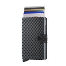 Secrid Πορτοφόλι Καρτών Miniwallet-Cubic Black-Titanium