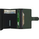 Secrid Δερμάτινο Πορτοφόλι Καρτών Miniwallet Matte Green-Black
