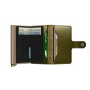 Secrid Πορτοφόλι Καρτών Premium Miniwallet Dusk Λαδί