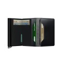 Secrid Πορτοφόλι Καρτών Premium Slimwallet Dusk Μαύρο
