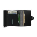 Secrid Πορτοφόλι Καρτών Premium Twinwallet Dusk Μαύρο
