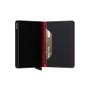 Secrid Πορτοφόλι Καρτών Slimwallet Perforated Black-Red