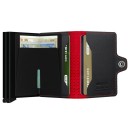 Secrid Πορτοφόλι Καρτών Twinwallet Perforated Black-Red