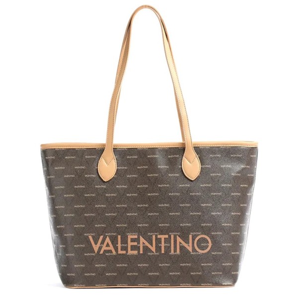 Valentino Γυναικεία Τσάντα Ώμου Liuto VBS3KG01R Καφέ