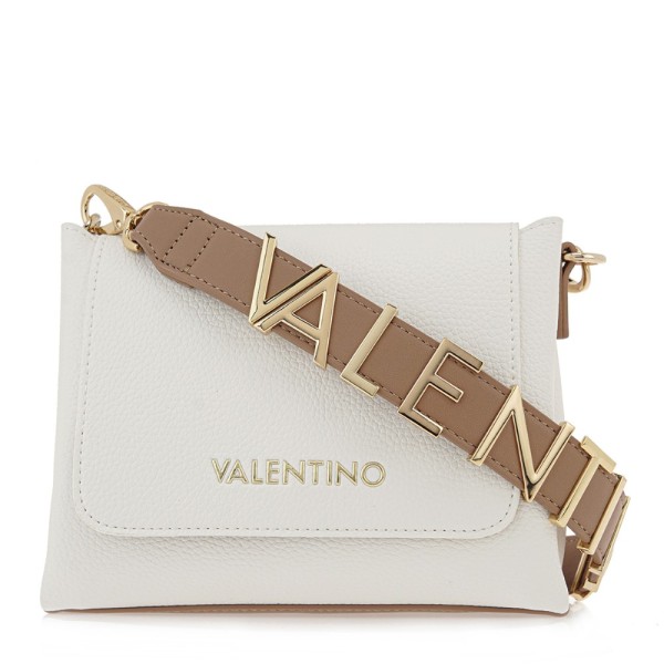 Valentino Γυναικεία Τσάντα Ώμου-Χιαστί Alexia VBS5A806 White