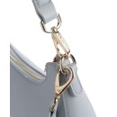 Valentino Γυναικεία Τσάντα Ώμου-Χιαστί Zero VBS7B305 Γαλάζιο