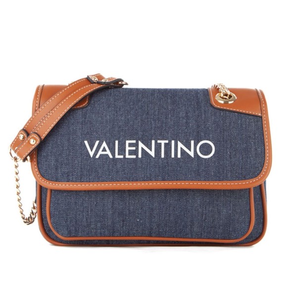 Valentino Γυναικεία Τσάντα Ώμου Leith VBS7QH04D Μπλε