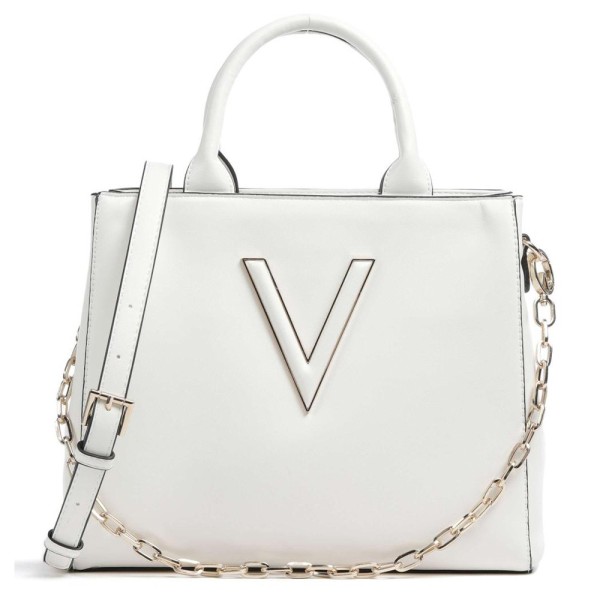 Valentino Γυναικεία Τσάντα Χειρός-Ώμου Coney VBS7QN02 Λευκό